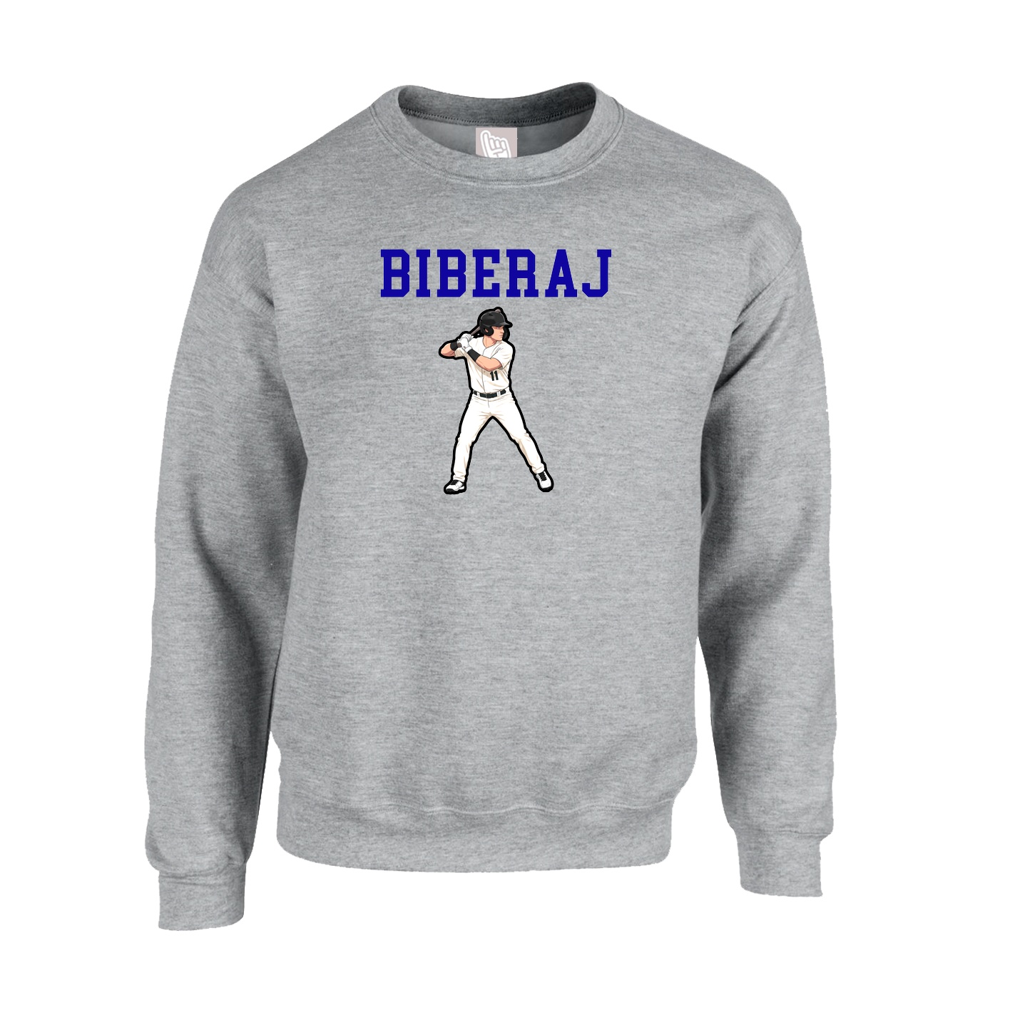 Fleece Crew — Shirsey in Grey