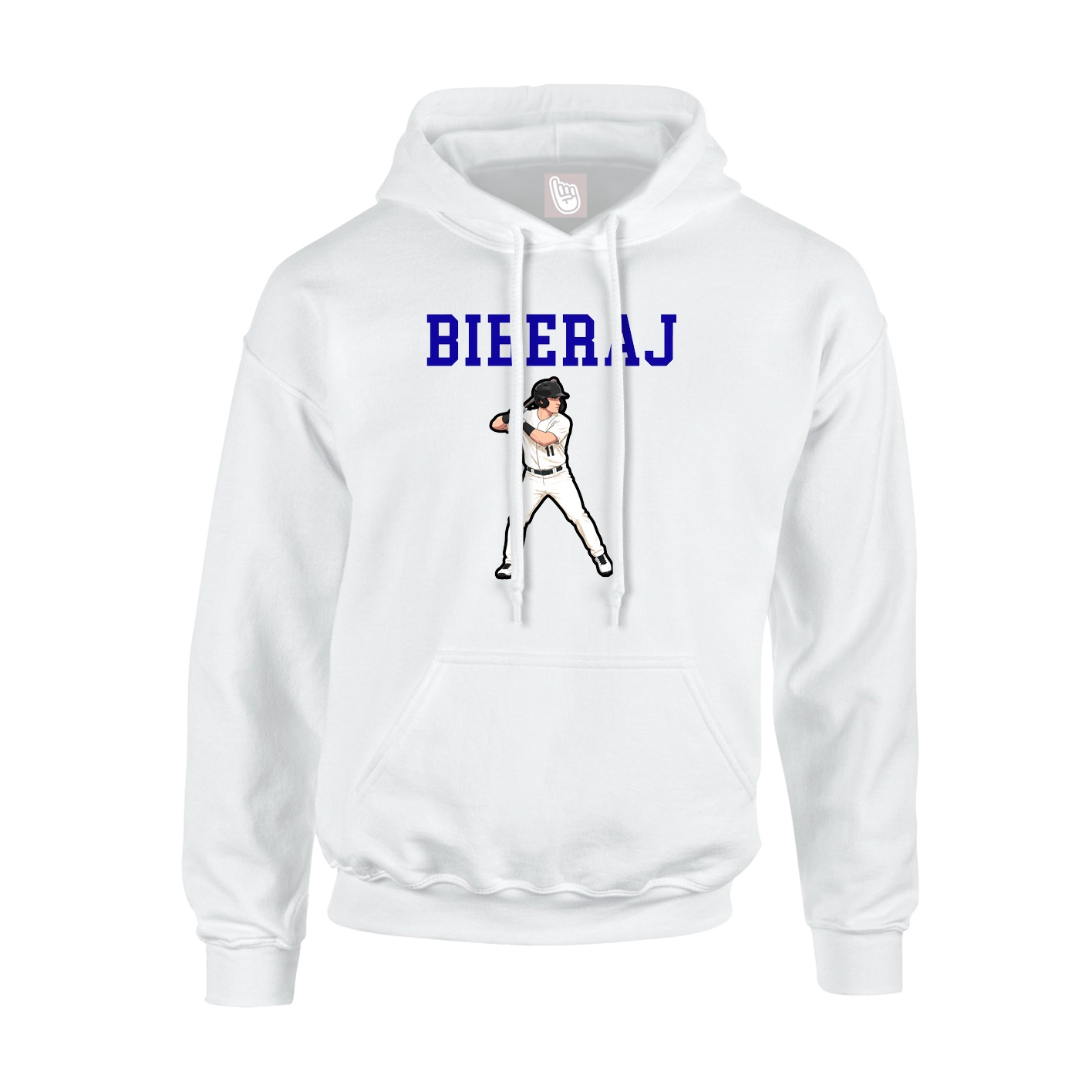 Youth Hoodie — Shirsey in White