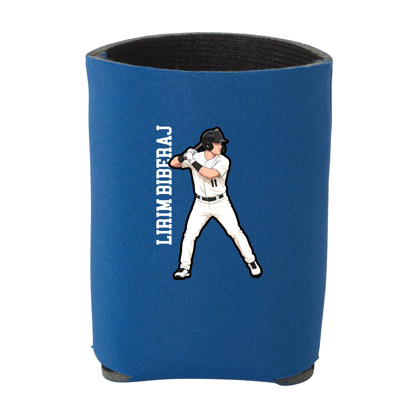 Can Holder — Name Vertical in Royal