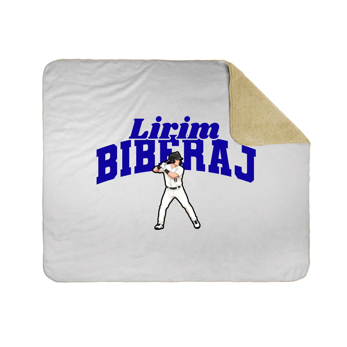 Throw Blanket — Signature Arch in White