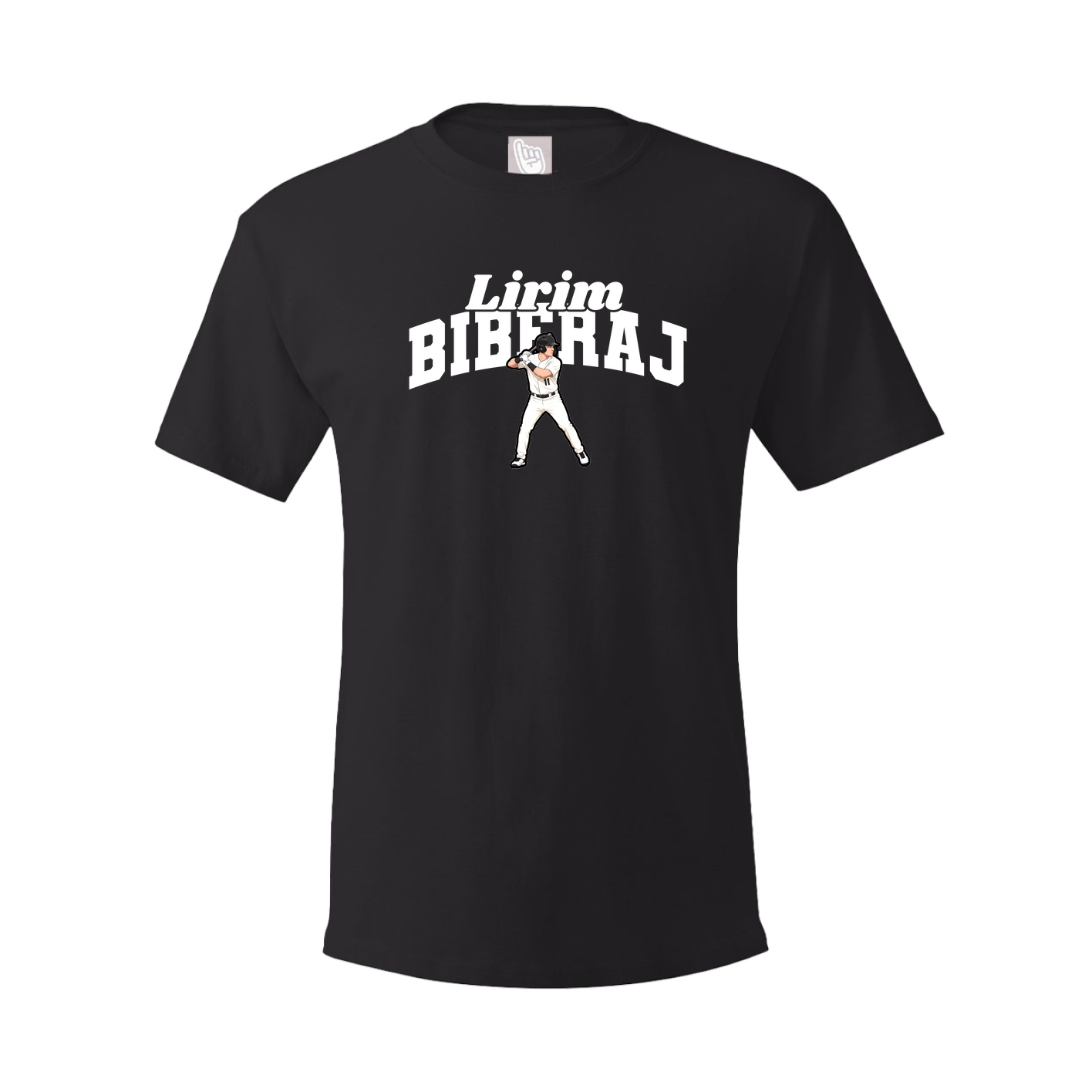 Youth Tee — Signature Arch in Black