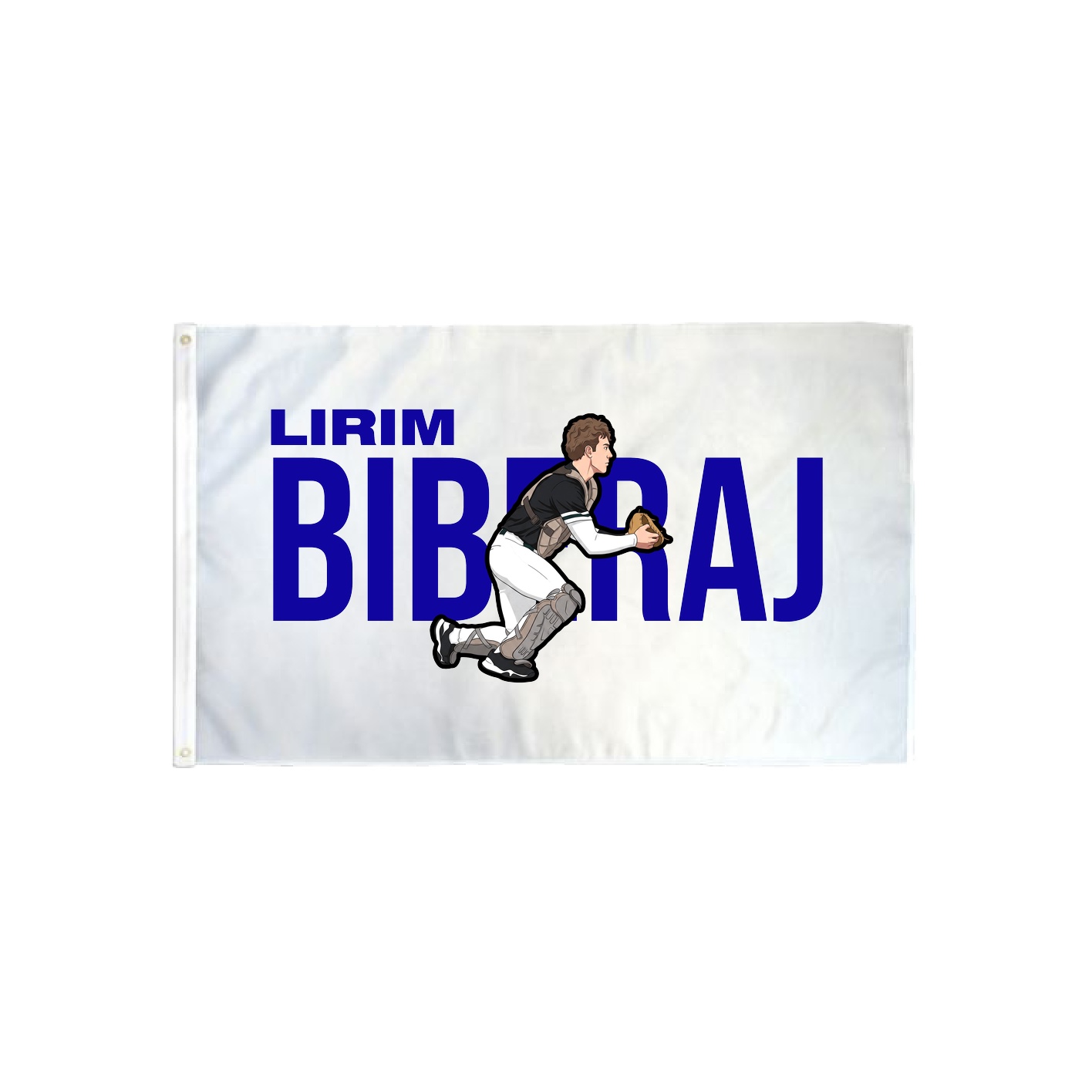 3x5 Flag — Player Name in Classic