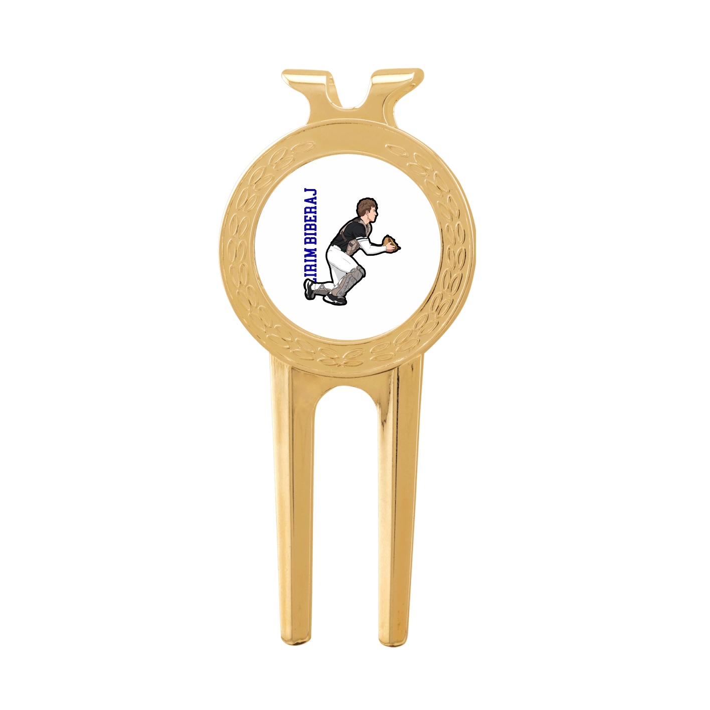 Divot Tool with Ball Marker — Name Vertical in Classic