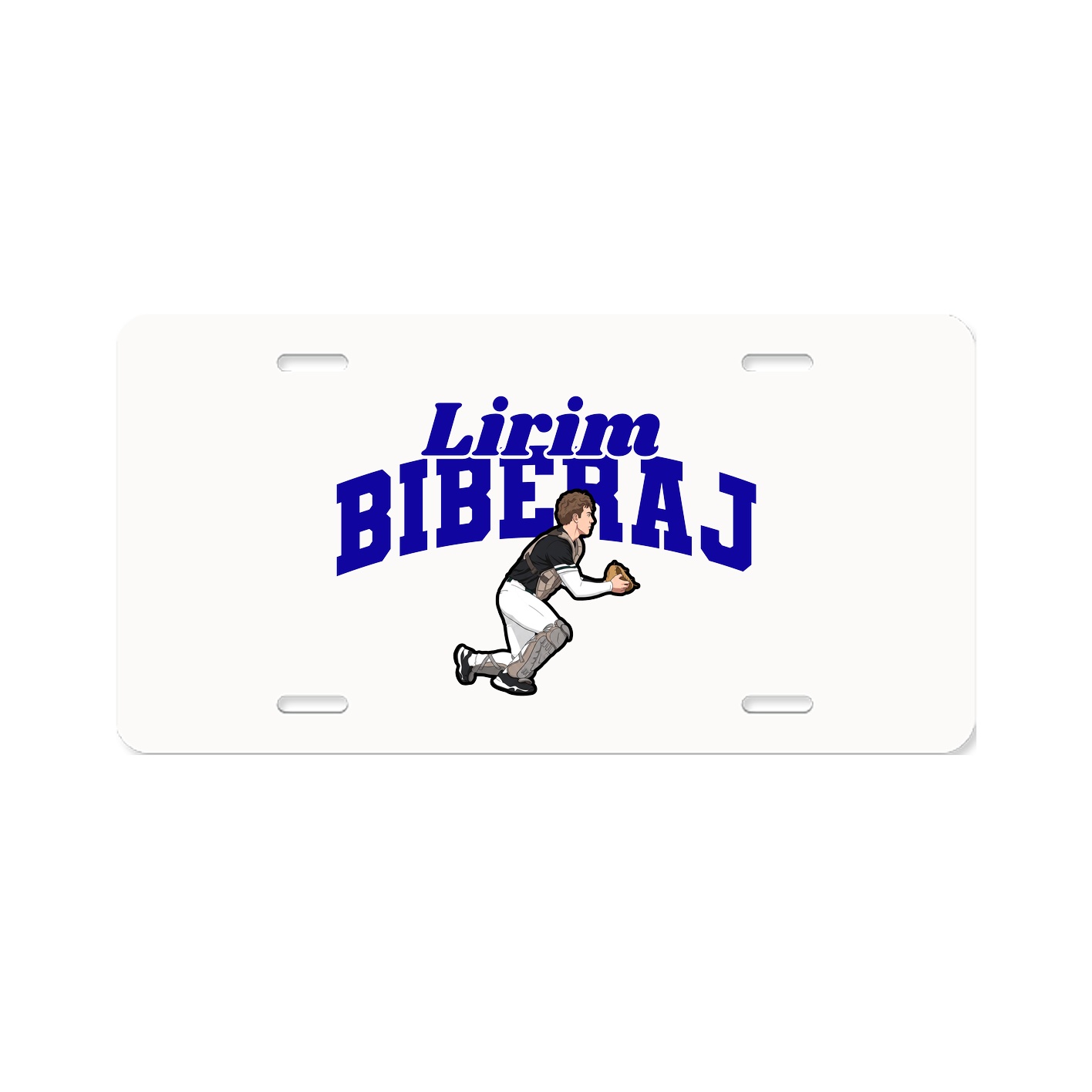 License Plate — Signature Arch in Classic