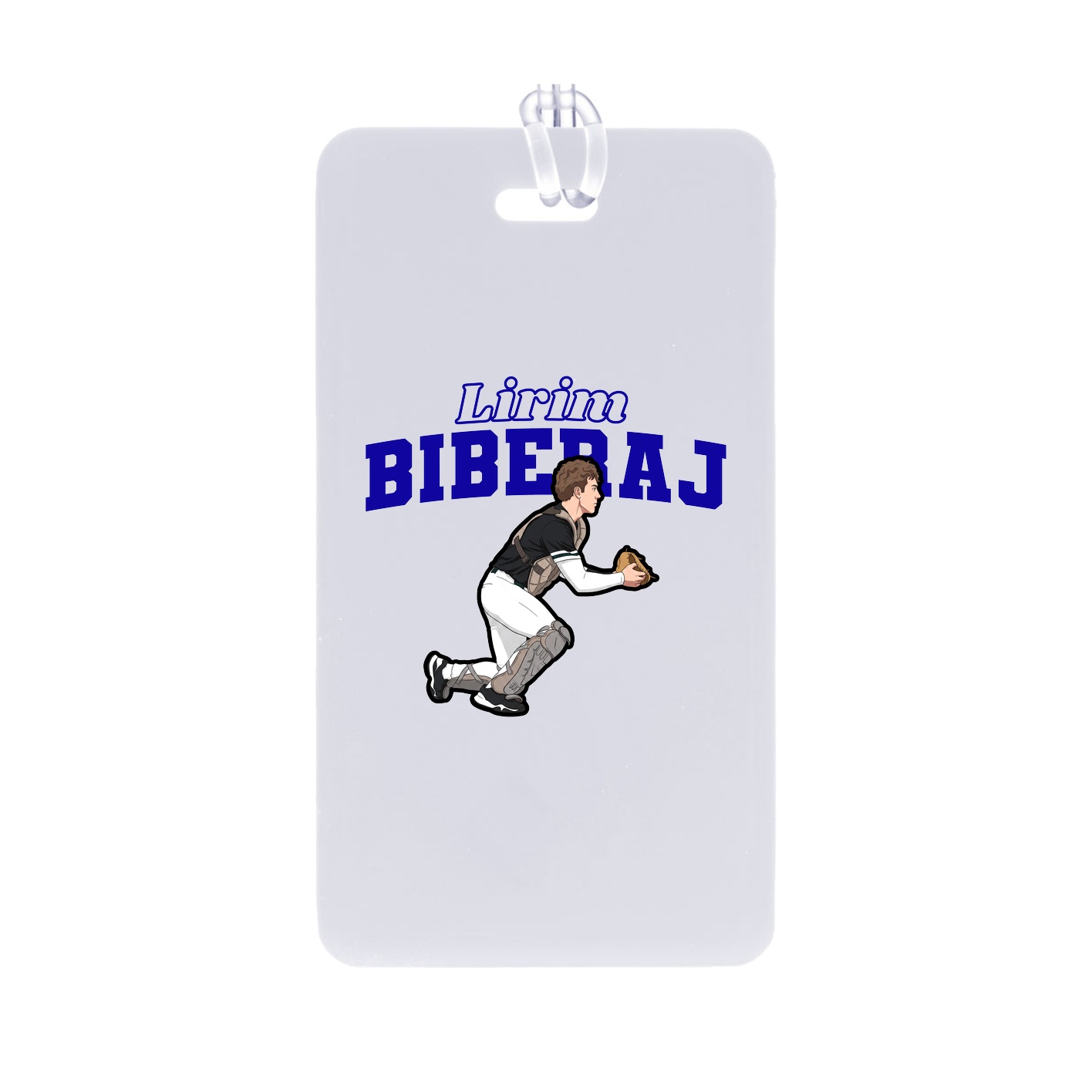 Bag Tag — Name Arch in Classic