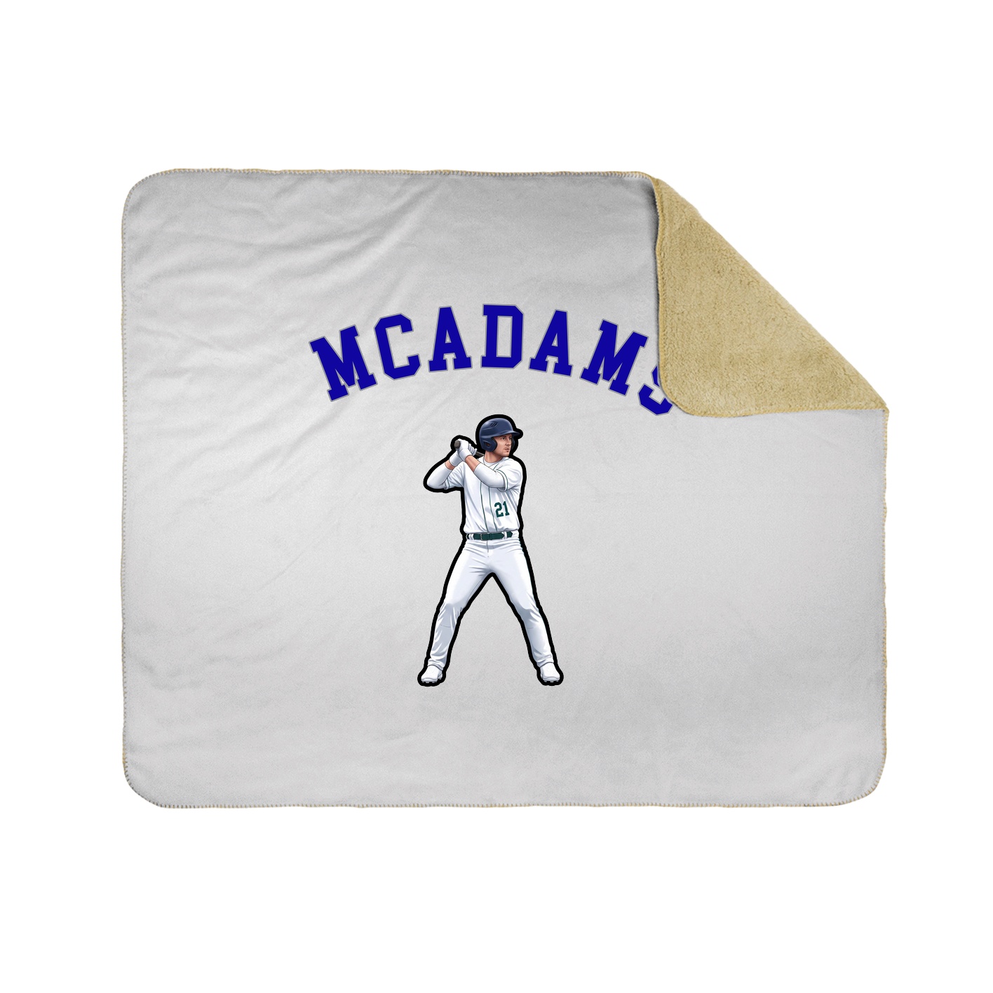 Throw Blanket — Shirsey Arch in White