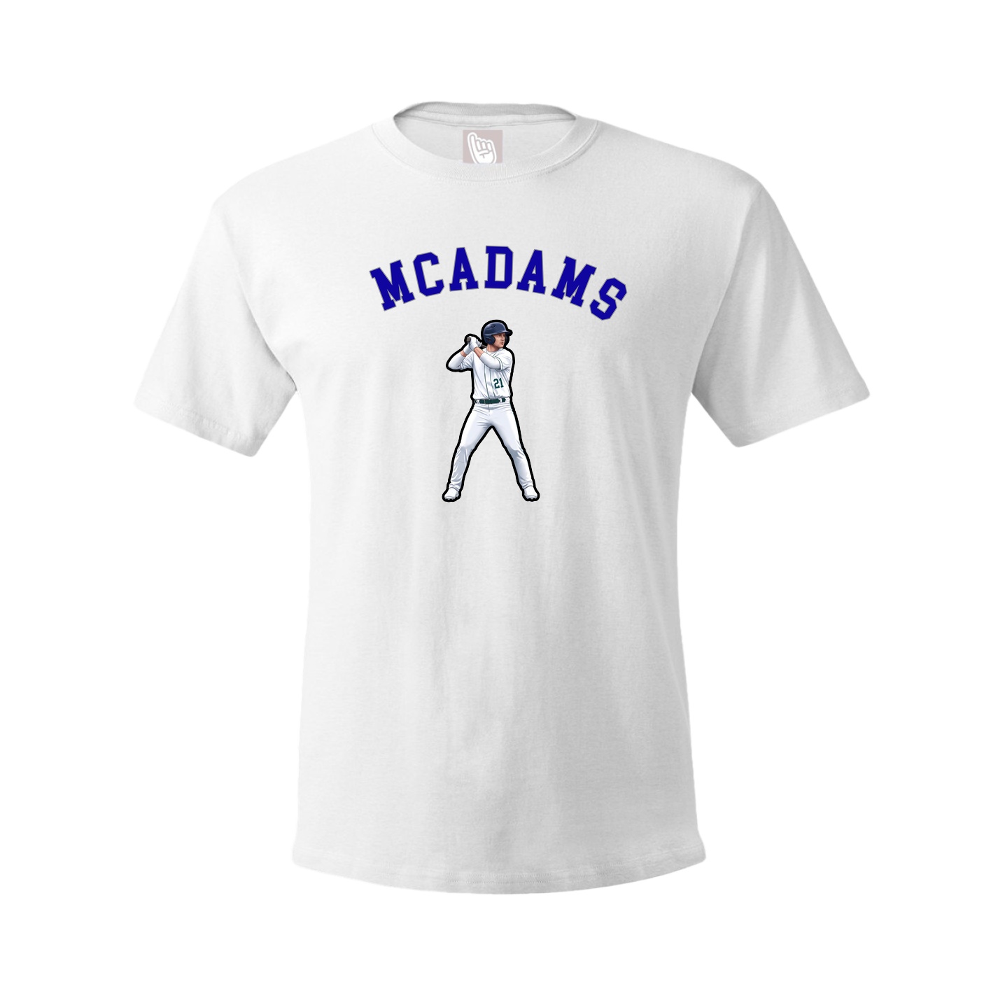 Tee — Shirsey Arch in White