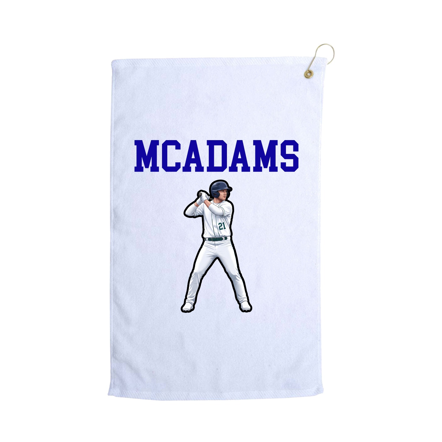 Golf Towel — Shirsey in White