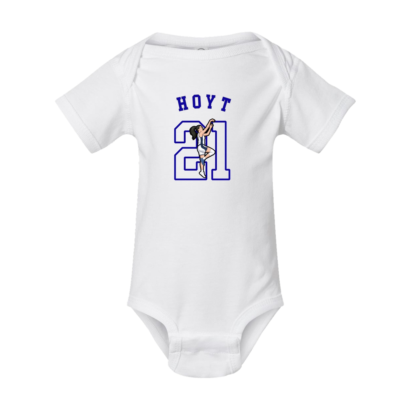 Baby Onesie — Shirsey Arch in White
