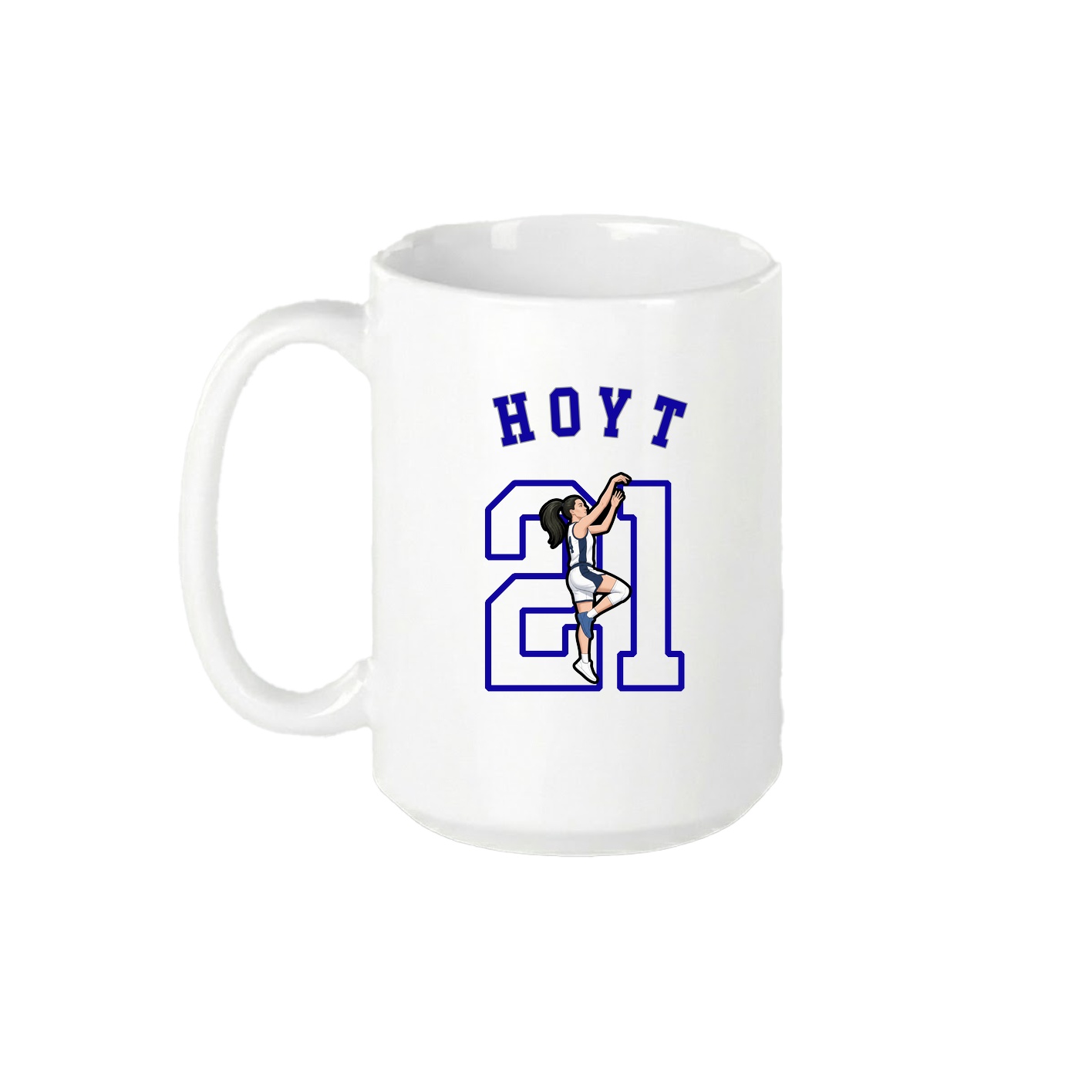 15oz Coffee Mug — Shirsey Arch in White