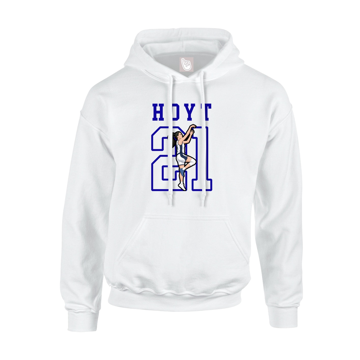 Youth Hoodie — Shirsey in White