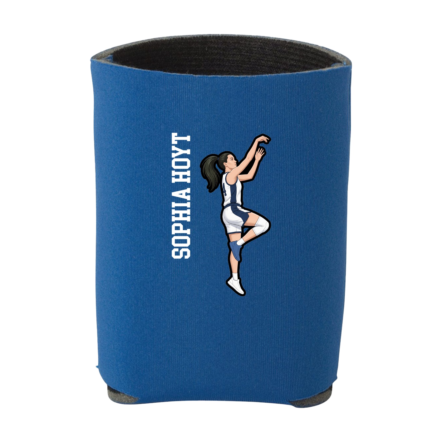 Can Holder — Name Vertical in Royal