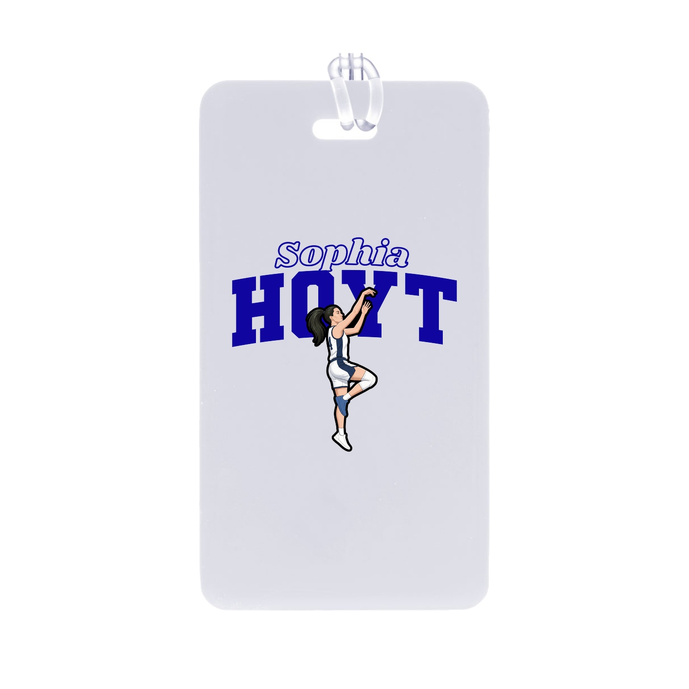 Bag Tag — Name Arch in Classic