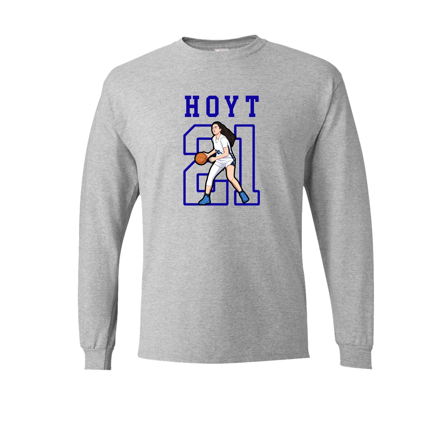 Long Sleeve Tee — Shirsey in Grey
