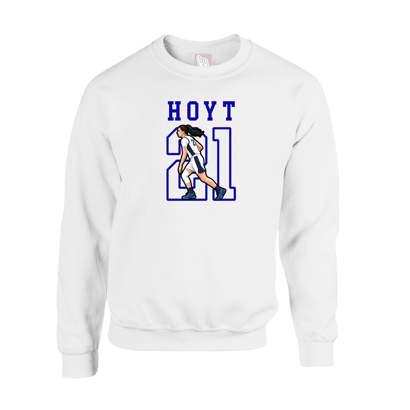 Fleece Crew — Shirsey in White