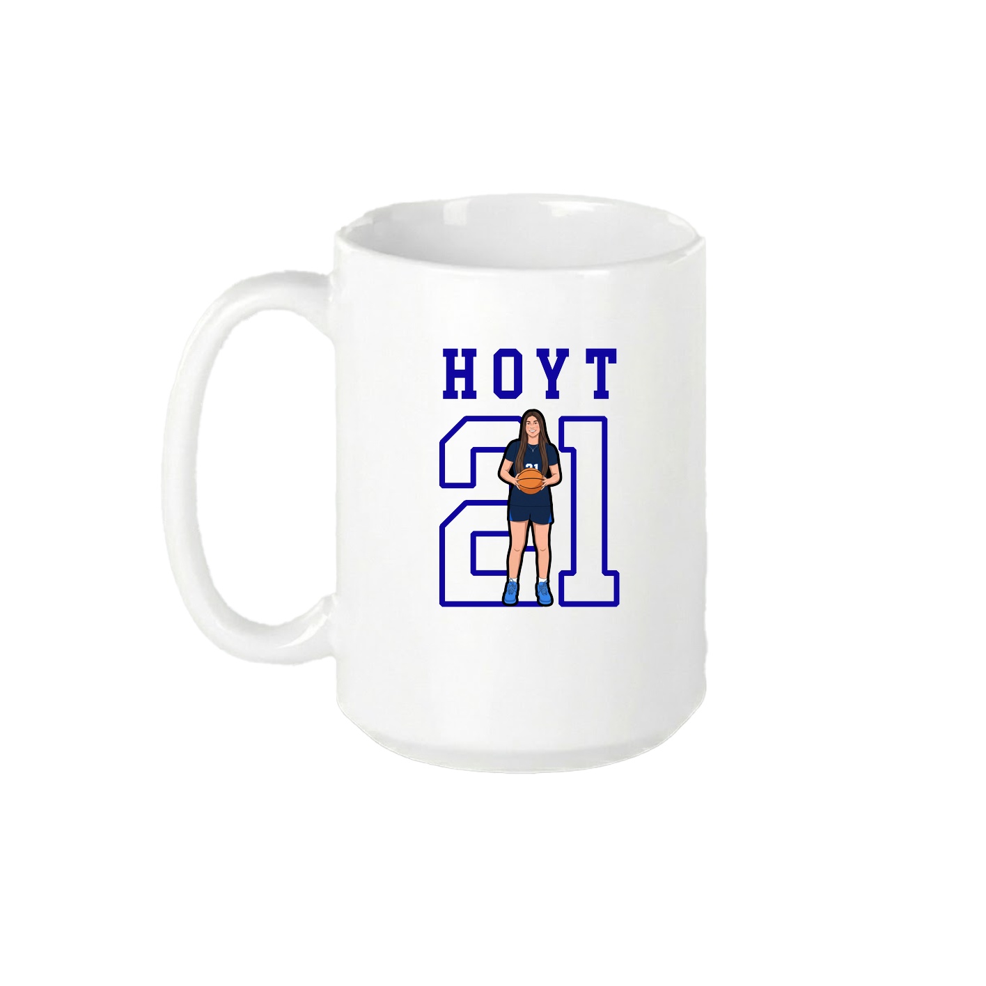 15oz Coffee Mug — Shirsey in White