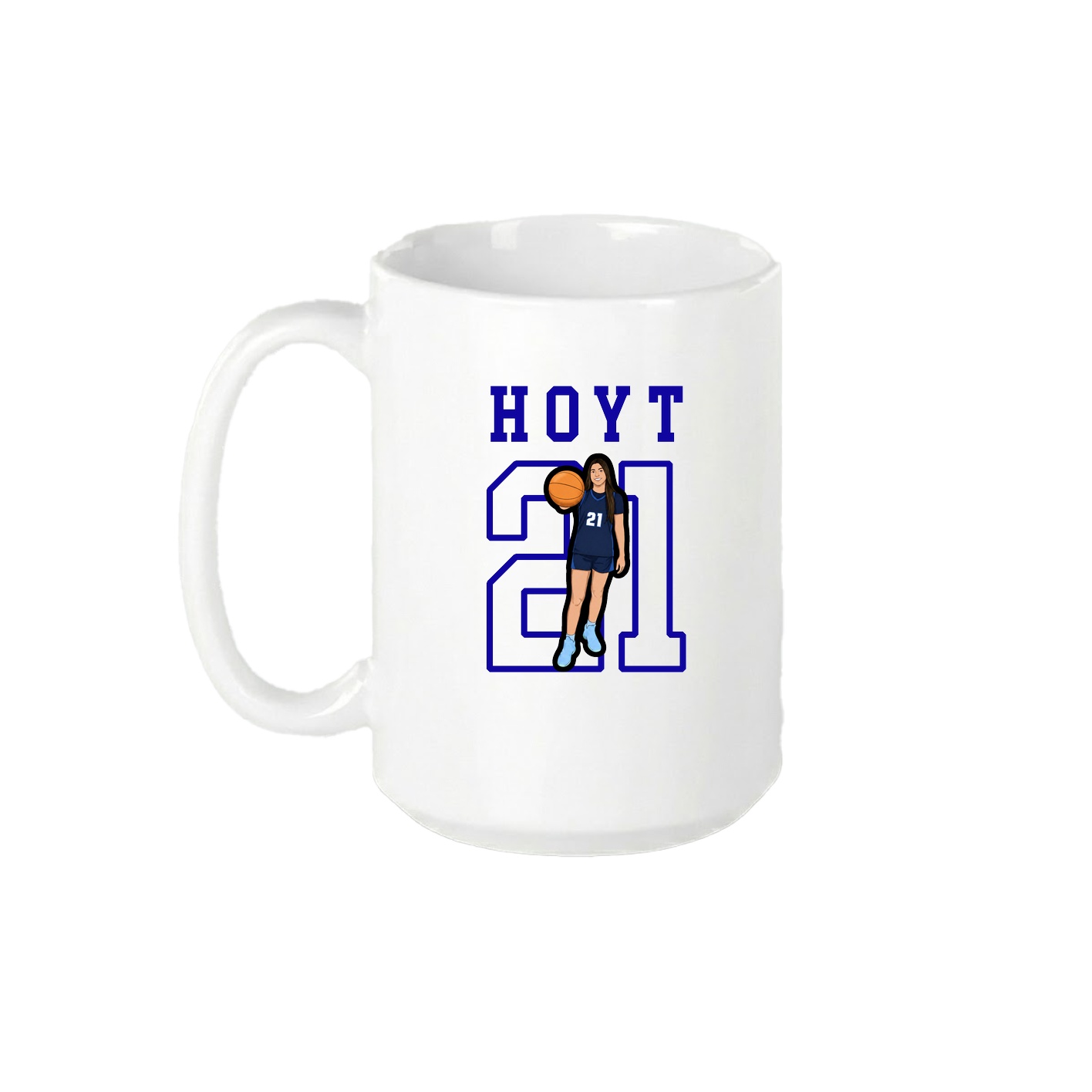 15oz Coffee Mug — Shirsey in White