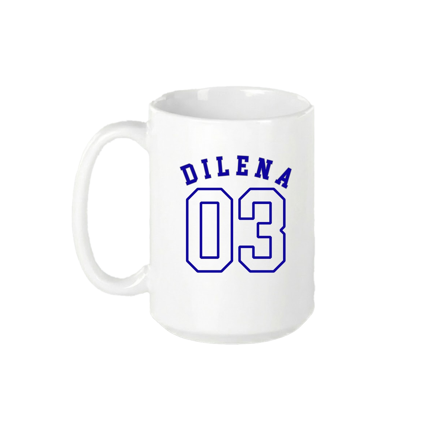 15oz Coffee Mug — Shirsey Arch in White