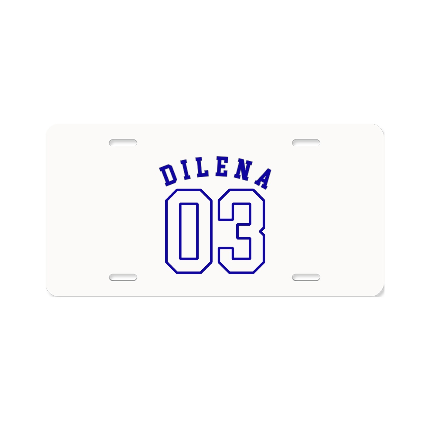 License Plate — Shirsey Arch in Classic