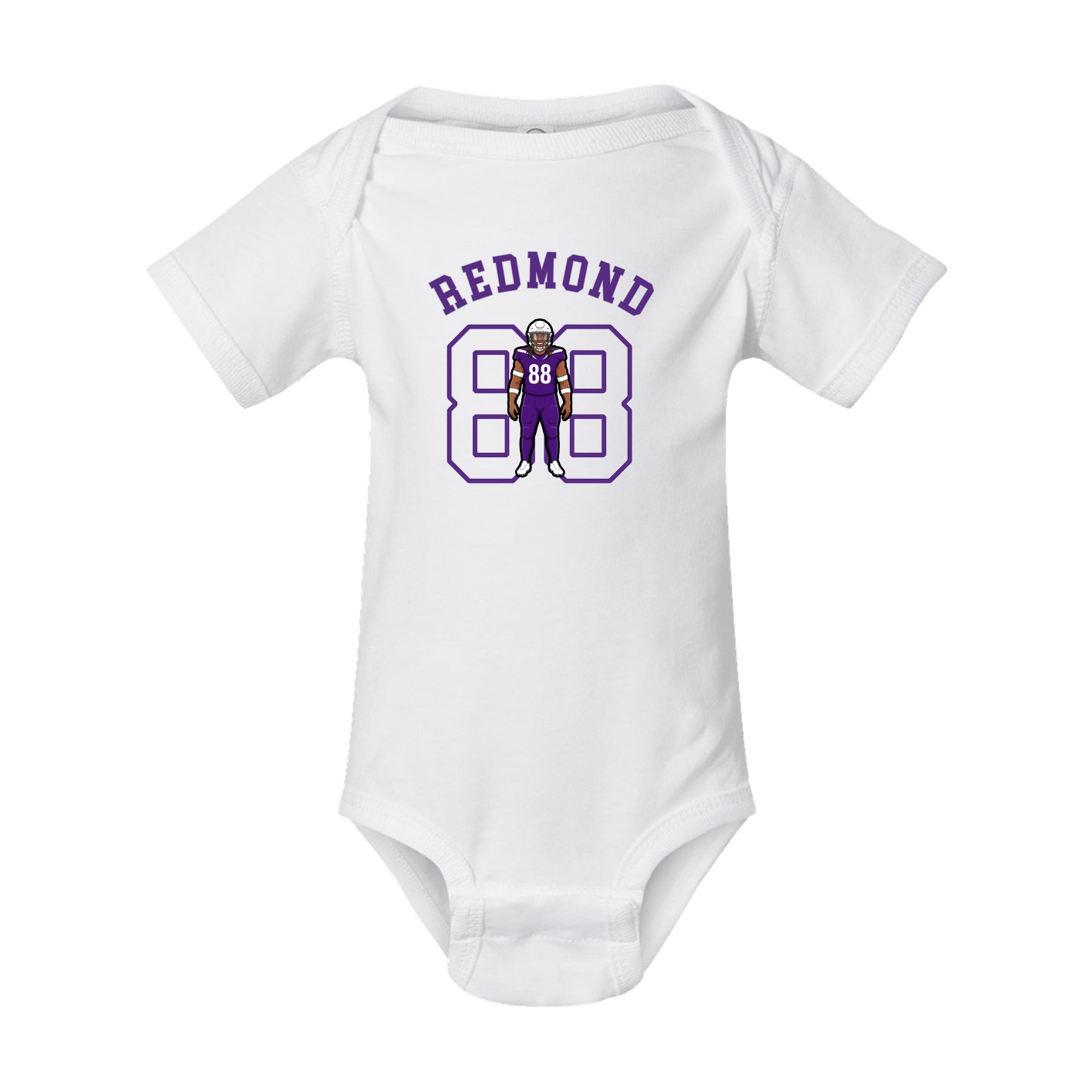 Baby Onesie — Shirsey Arch in White
