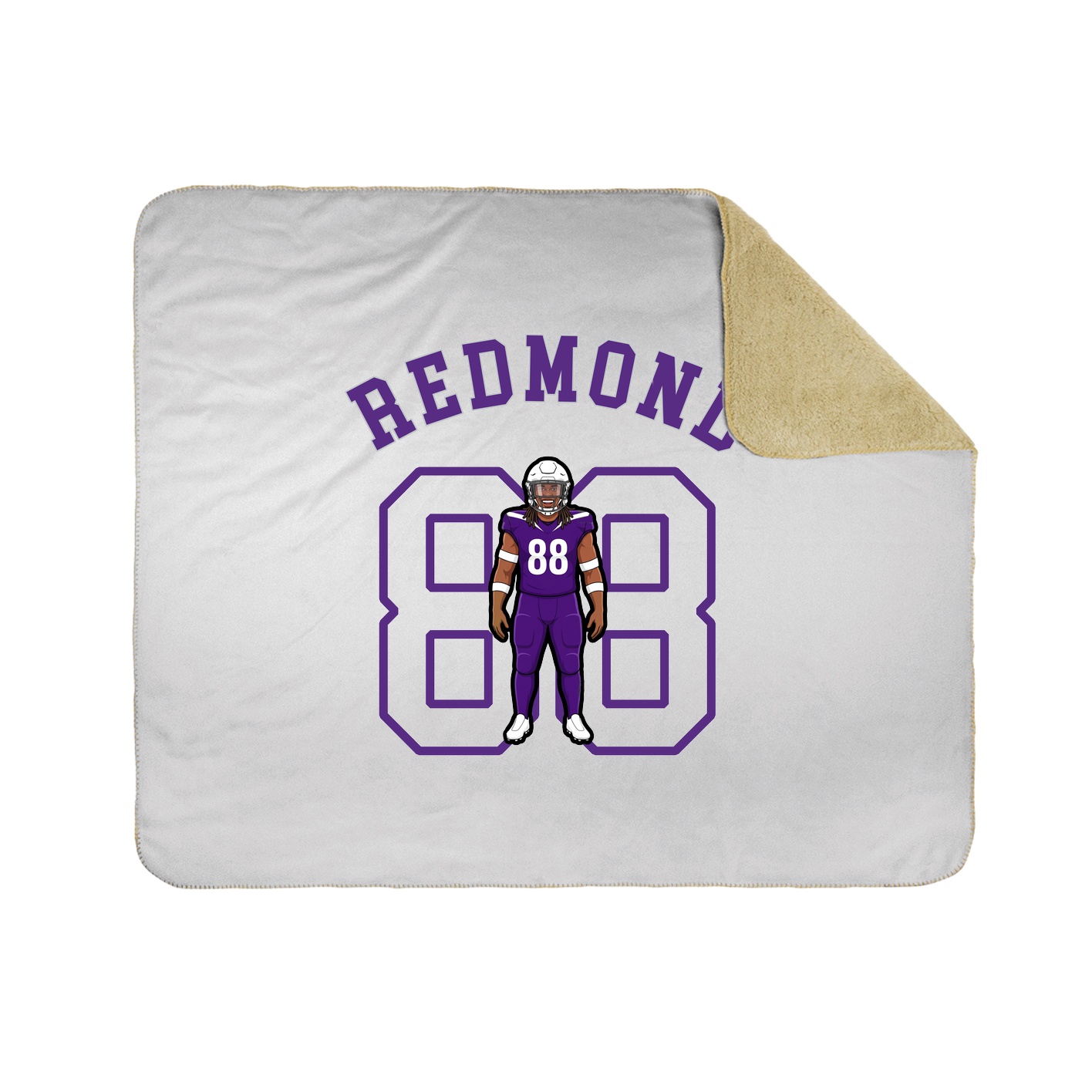 Throw Blanket — Shirsey Arch in White
