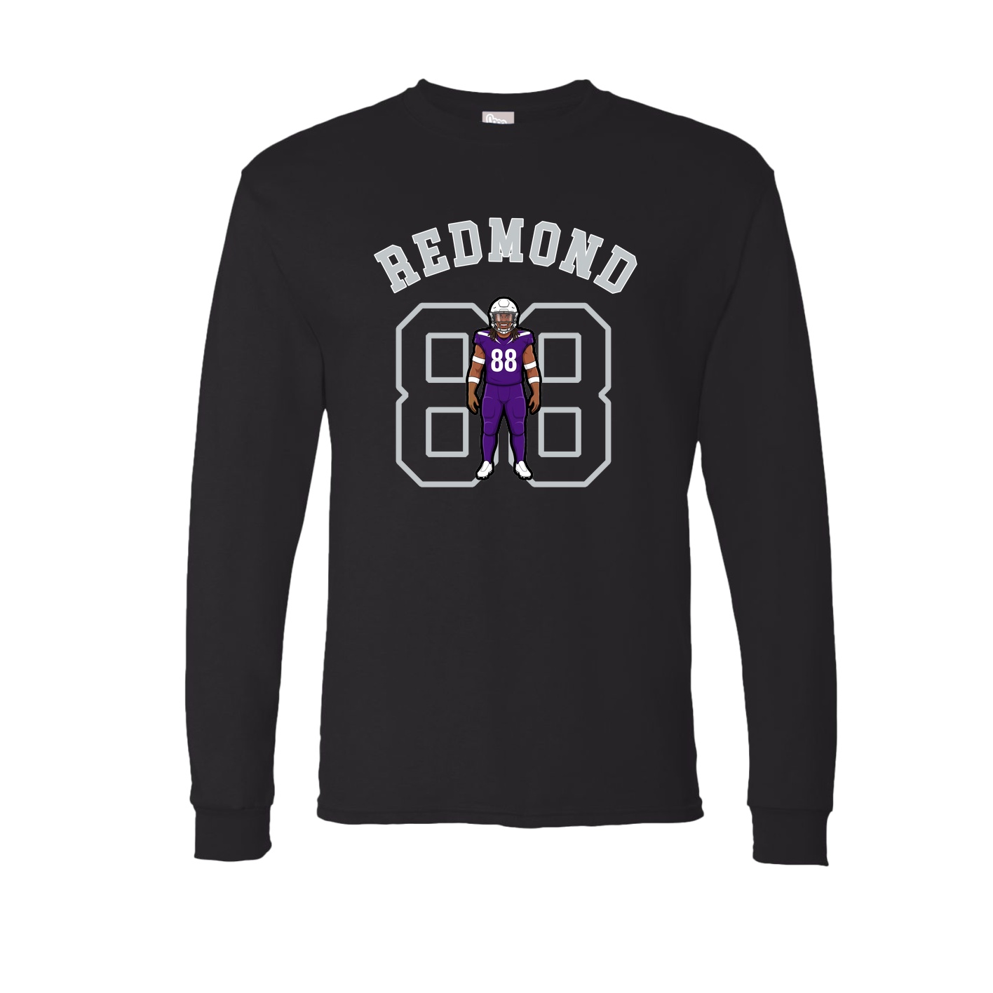 Long Sleeve Tee — Shirsey Arch in Black