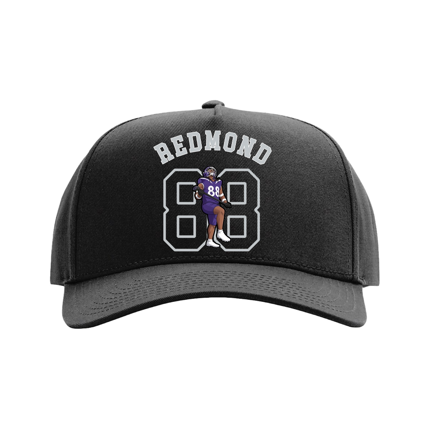 Full Fabric Five-Panel Champ Cap