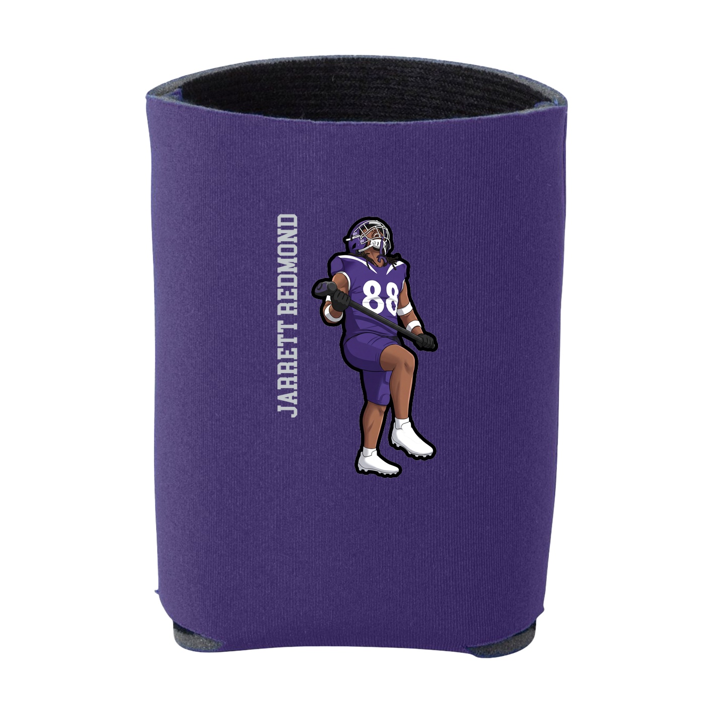 Can Holder — Name Vertical in Purple