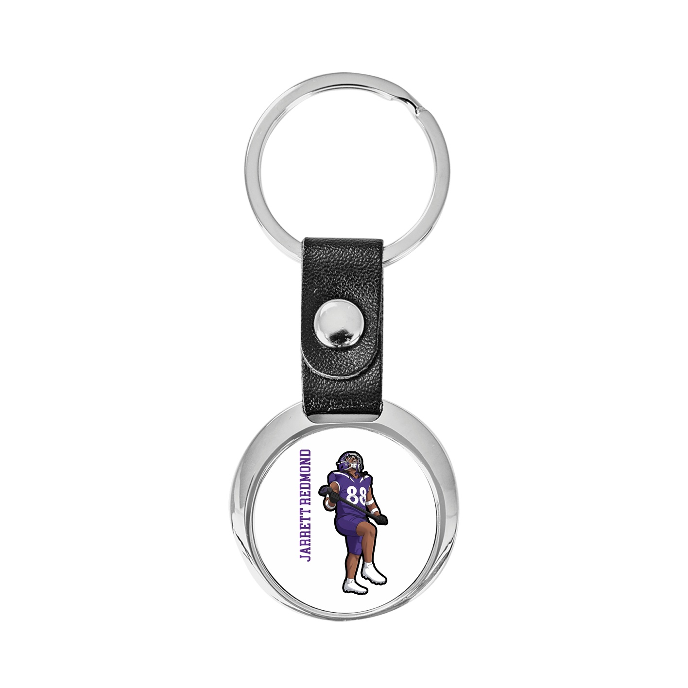 Key Chain — Name Vertical in Classic