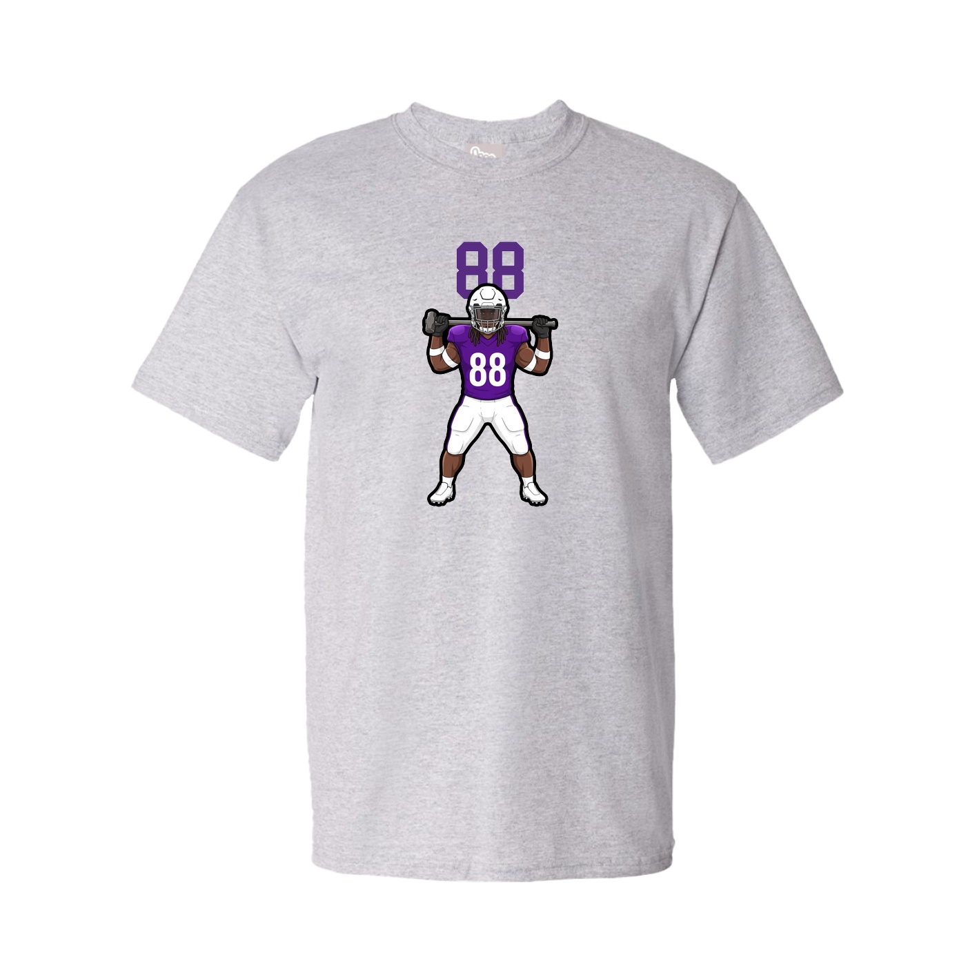 Tee — Number Top in Grey