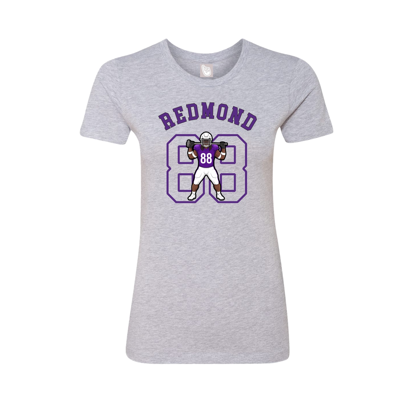 Womens Tee — Shirsey Arch in Grey
