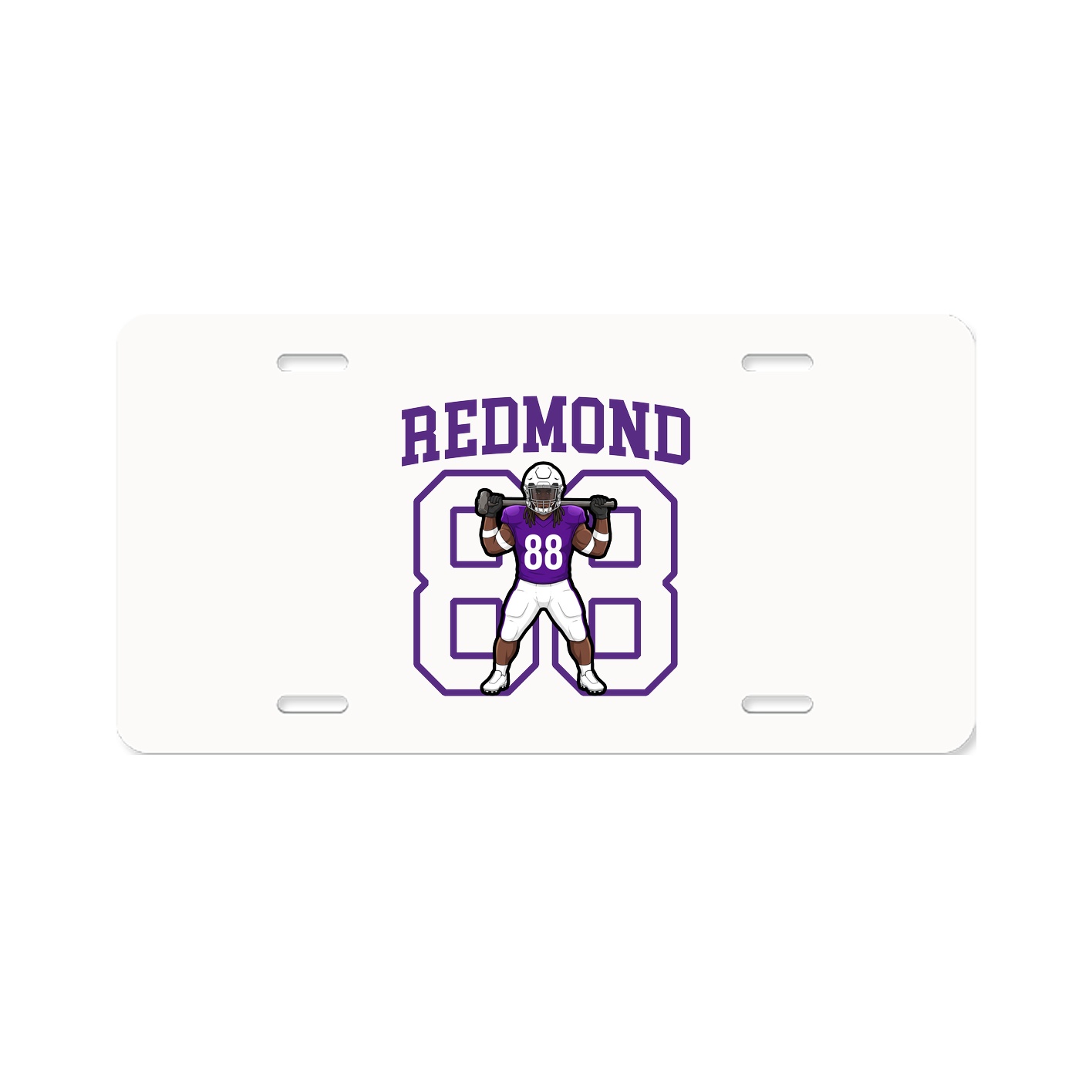 Aluminum License Plate