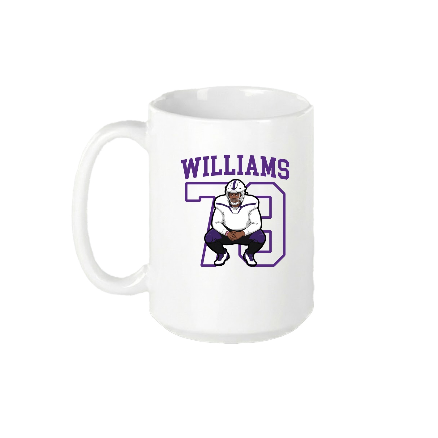 15oz Coffee Mug — Shirsey in White