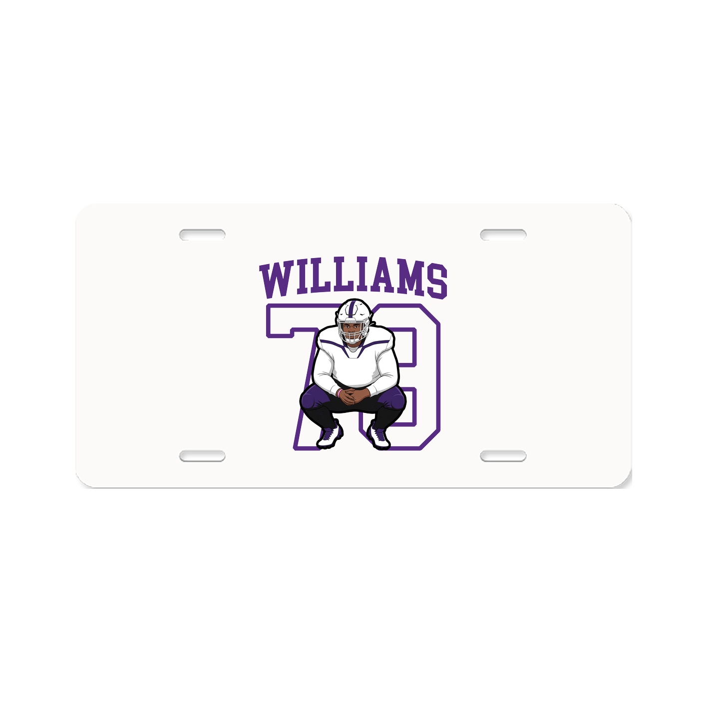 Aluminum License Plate
