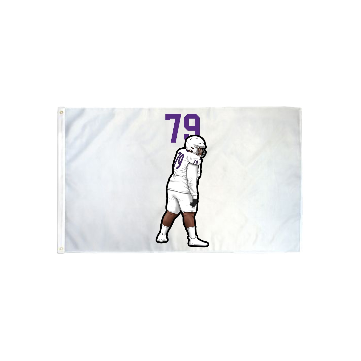3x5 Flag — Number Top in Classic