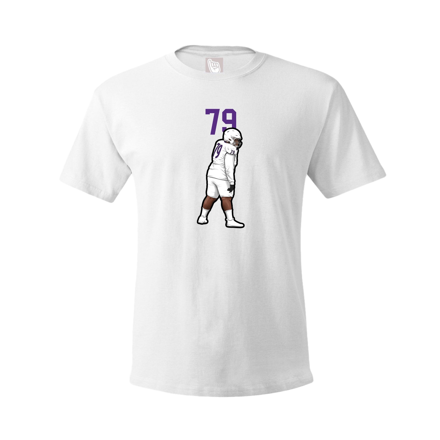 Tee — Number Top in White