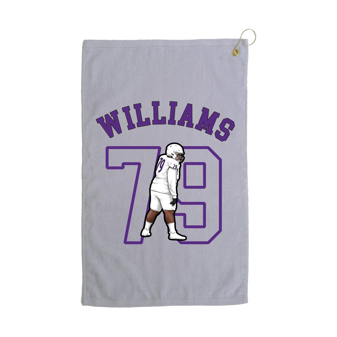 Golf Towel — Shirsey Arch in Grey