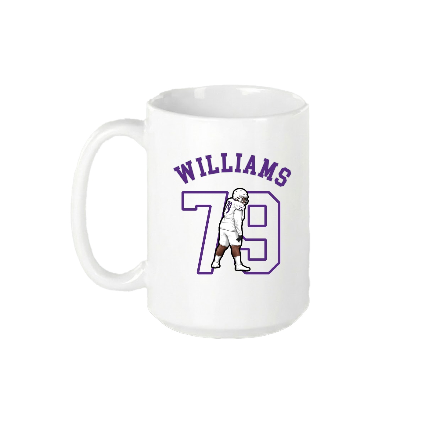 15oz Coffee Mug — Shirsey Arch in White