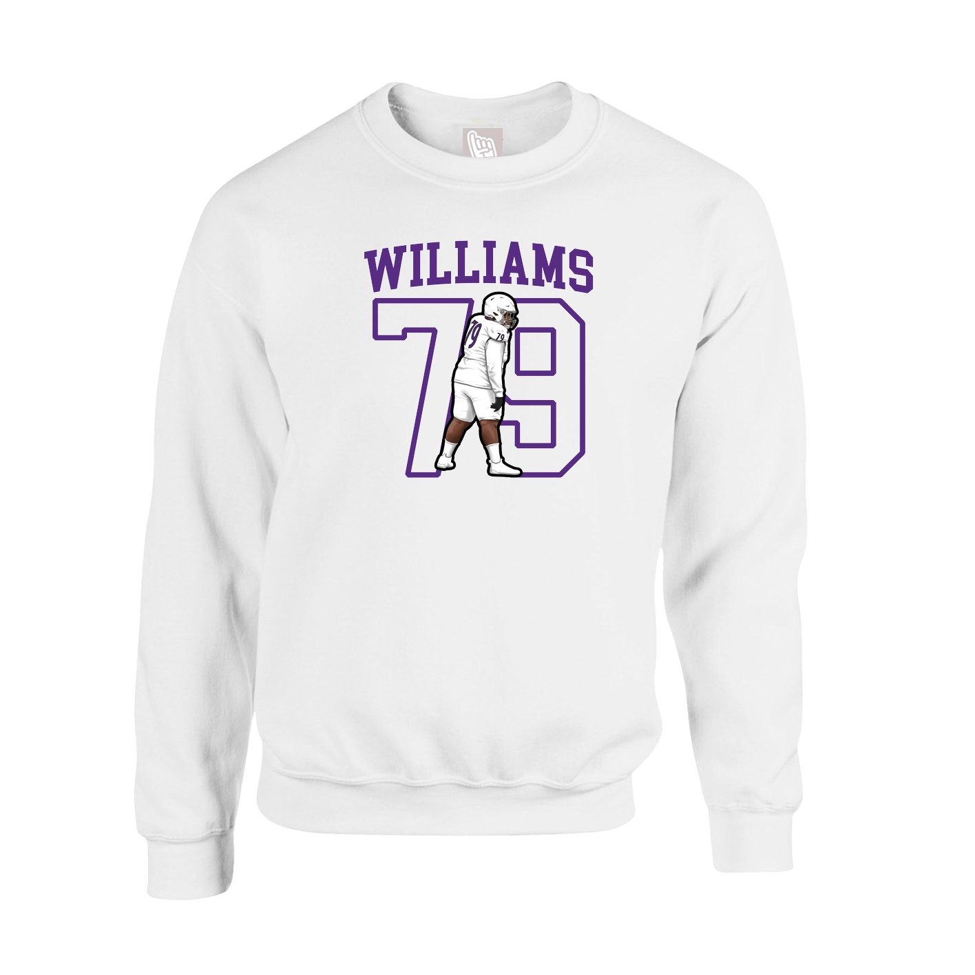 Fleece Crew — Shirsey in White