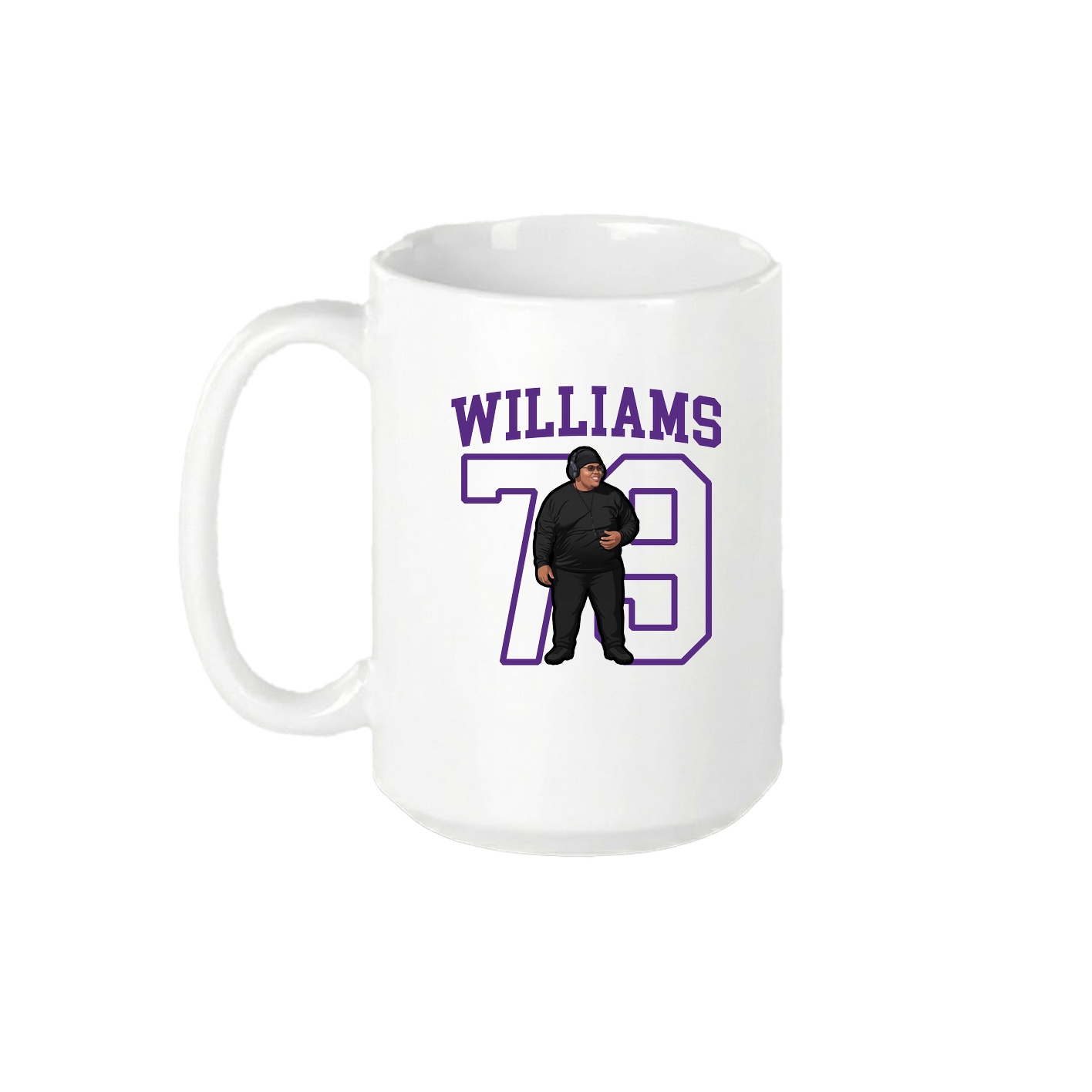 15oz Coffee Mug — Shirsey in White