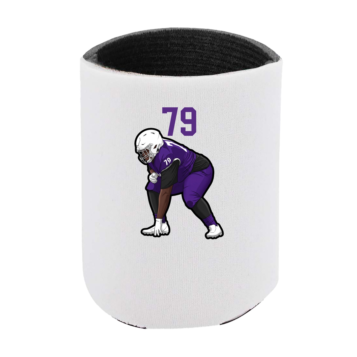 Can Holder — Number Top in White