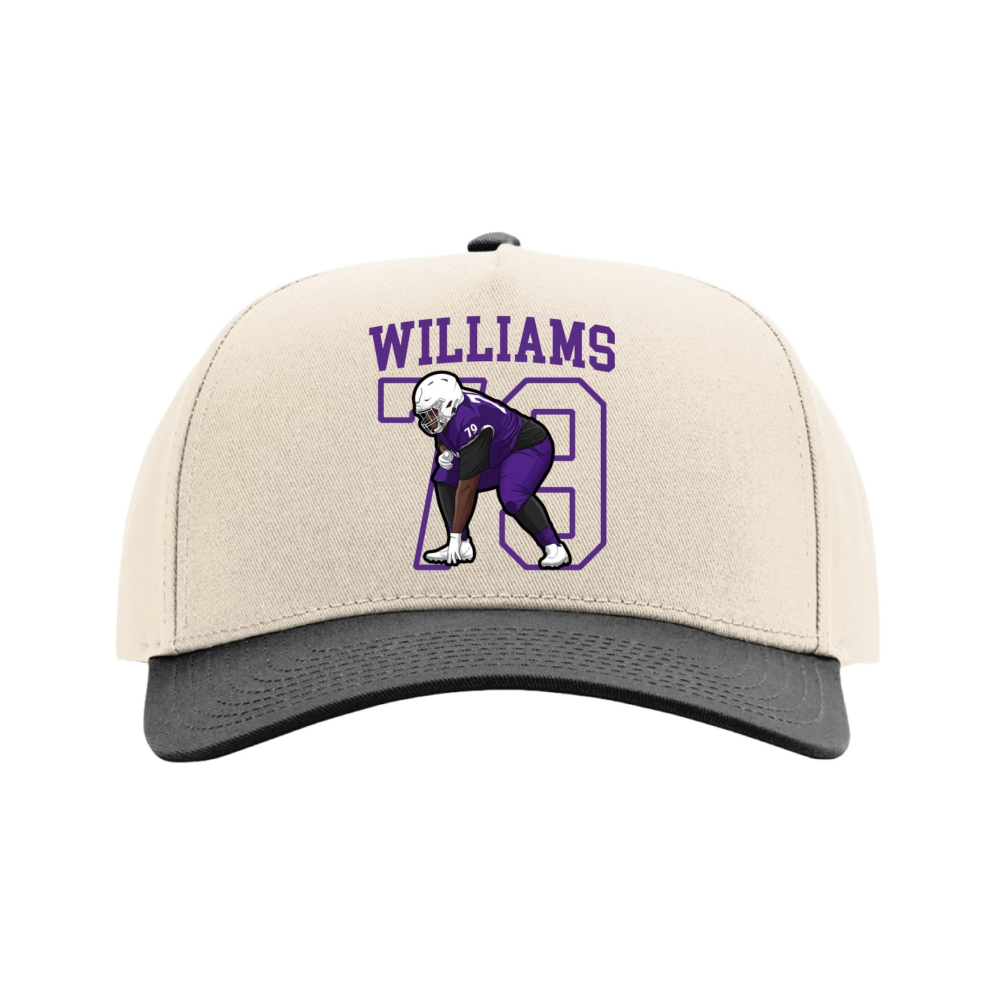 Full Fabric Five-Panel Champ Cap
