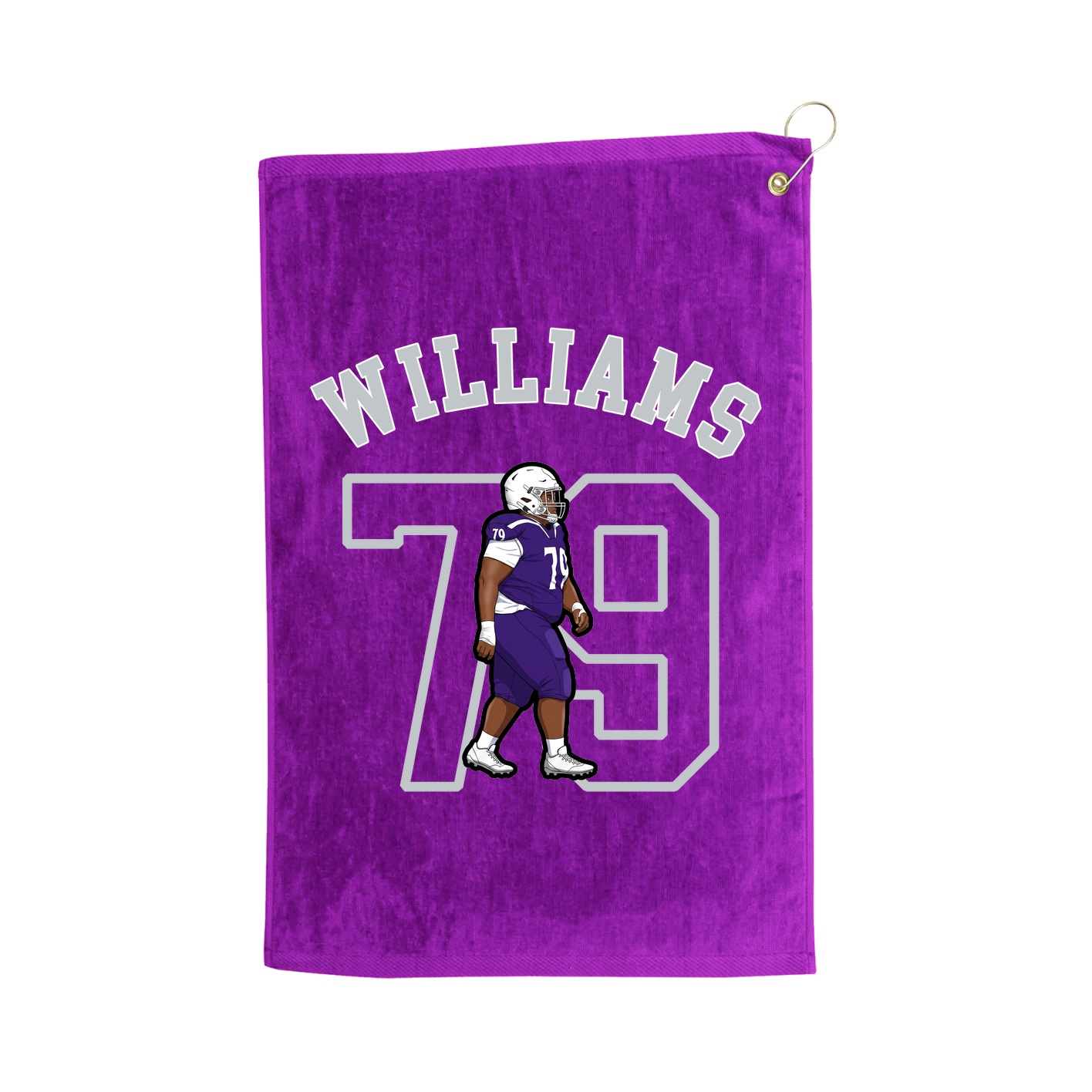 Golf Towel — Shirsey Arch in Purple
