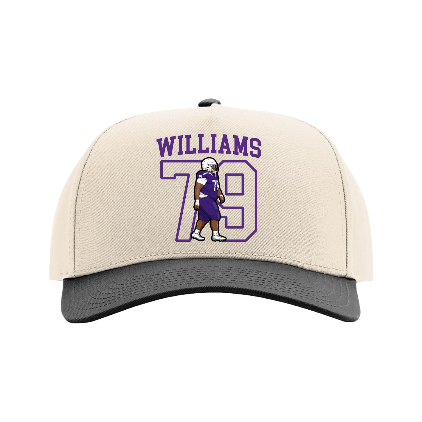 Full Fabric Five-Panel Champ Cap