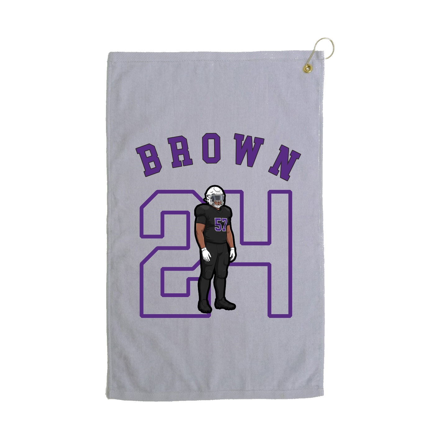 Golf Towel — Shirsey Arch in Grey