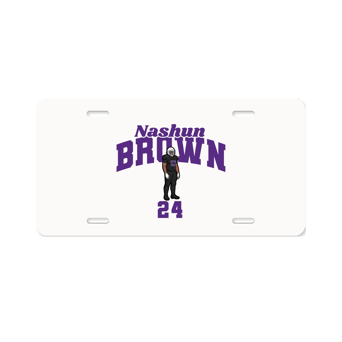 License Plate — Signature Arch in Classic
