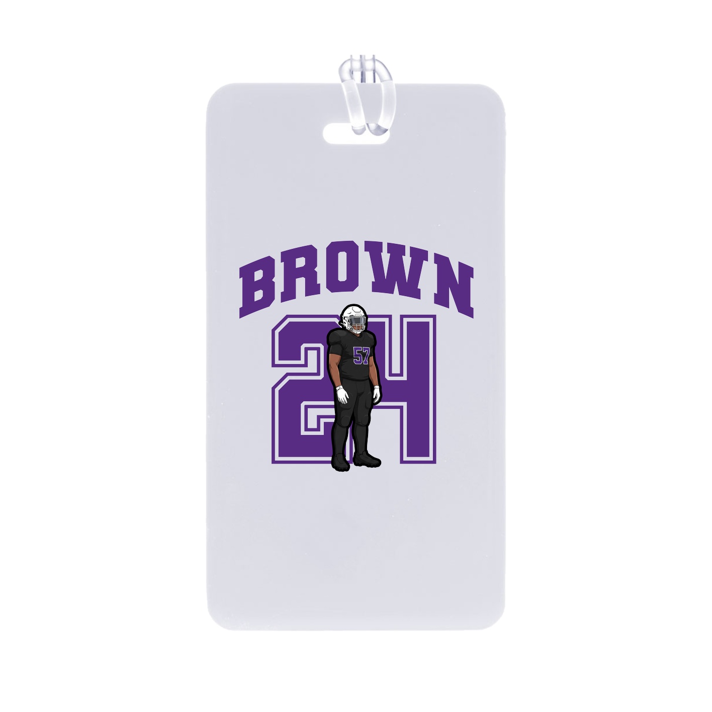 Bag Tag — Number in Classic