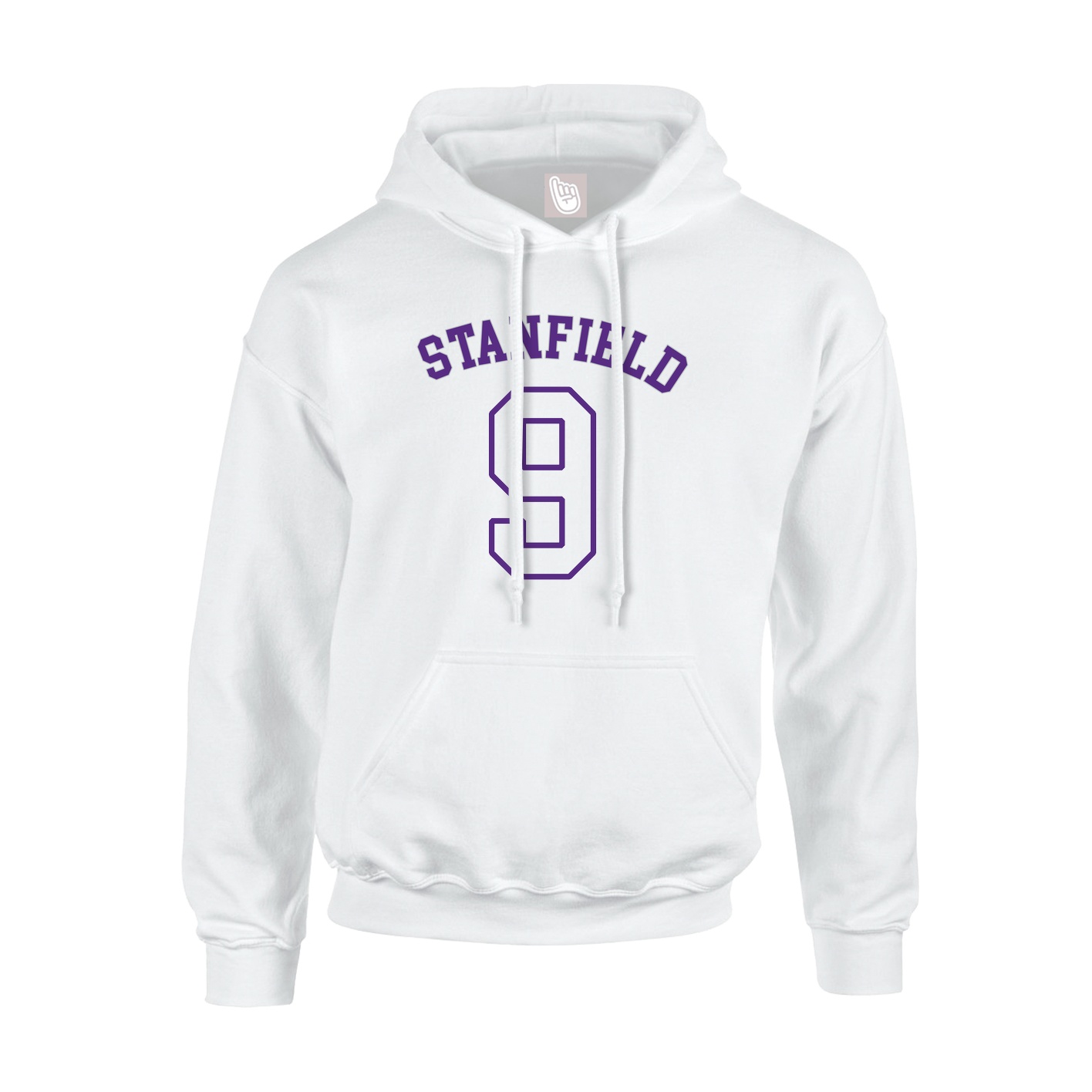 Hoodie — Shirsey Arch in White