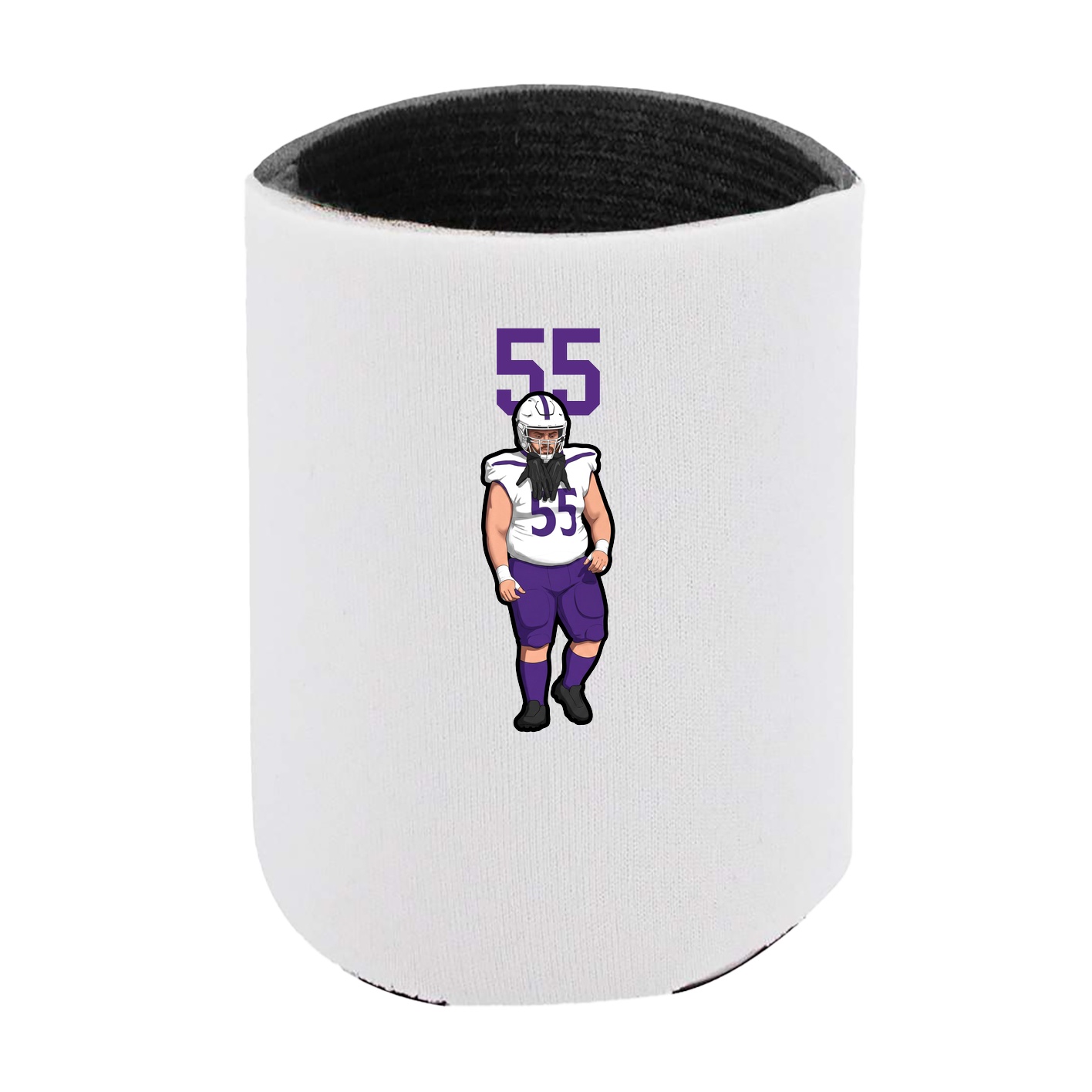 Can Holder — Number Top in White