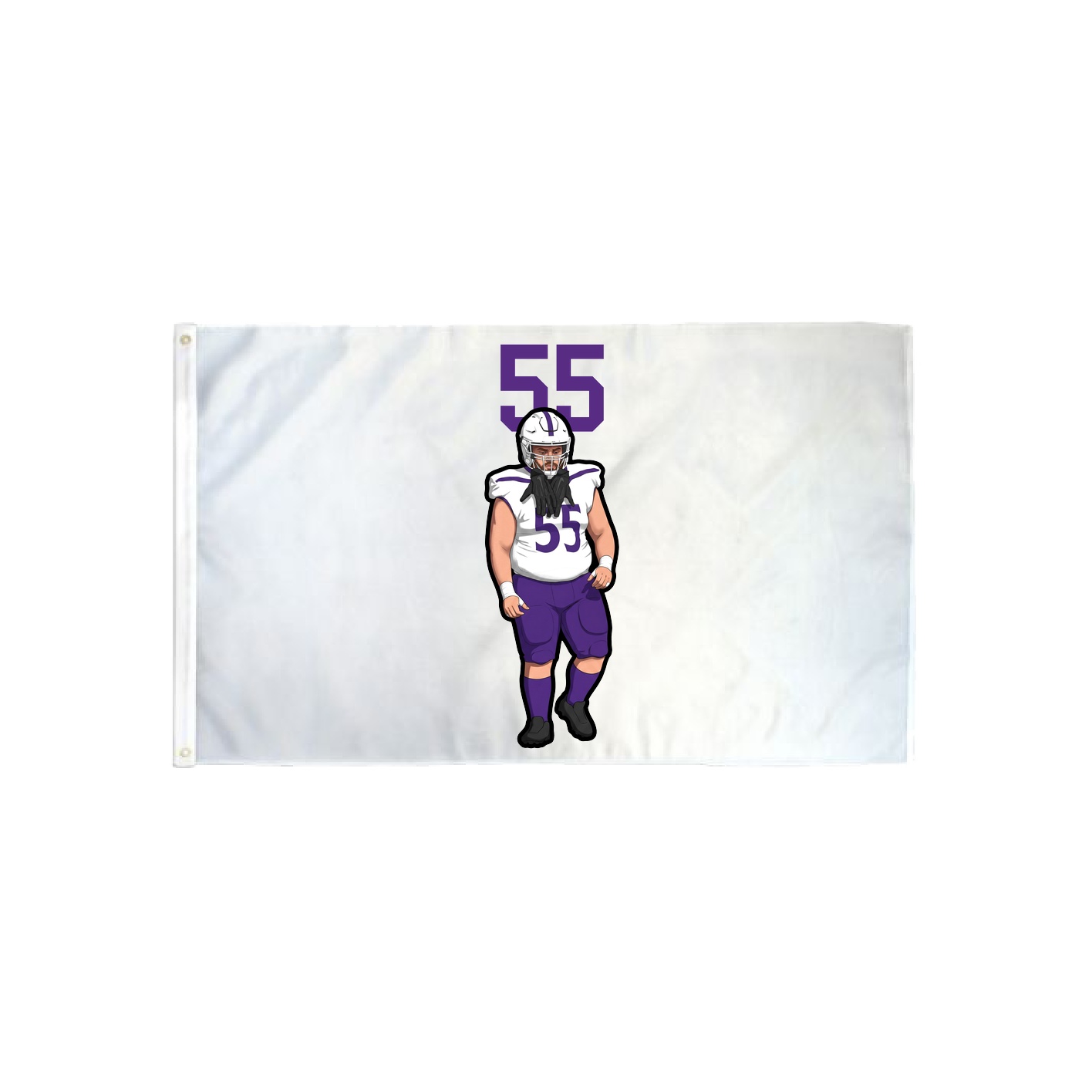 3x5 Flag — Number Top in Classic